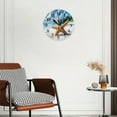 thumbnail image 3 of Battery Operated Analog Wall Clocks Non-Ticking Silent Modern Clock Decorative for Home,Office-Starfish Sitting On The Sand(14inch), 3 of 4