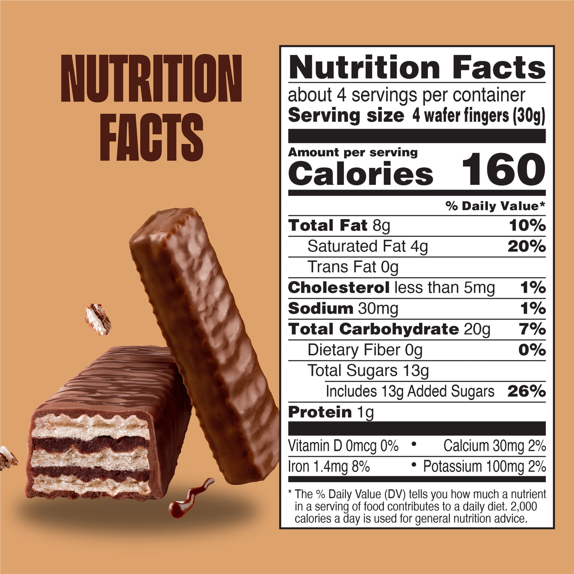 (3 pack) Glutino Gluten Free Milk Chocolate Wafers, 4.6 oz.