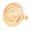 D008 Gold, variant on by Touchstone Bollywood Royal South India Heritage Pretty Hand Embossed Fringes Designer Wedding Jewelry Cocktail Finger Ring In Gold Tone For Women.