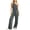Gray, variant on gbyLJF Womens Summer Two Piece Sets One Shoulder Tops and Long Pant Set Trendy Casual Matching Sets with Pockets