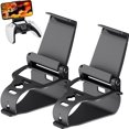 thumbnail image 1 of Soporte de montaje para teléfono con controlador de 2 piezas para iPhone Android y PS5, clip de columna vertebral de reproducción remota compatible con el controlador de juegos Playstation 5 Dualsens, 1 of 5