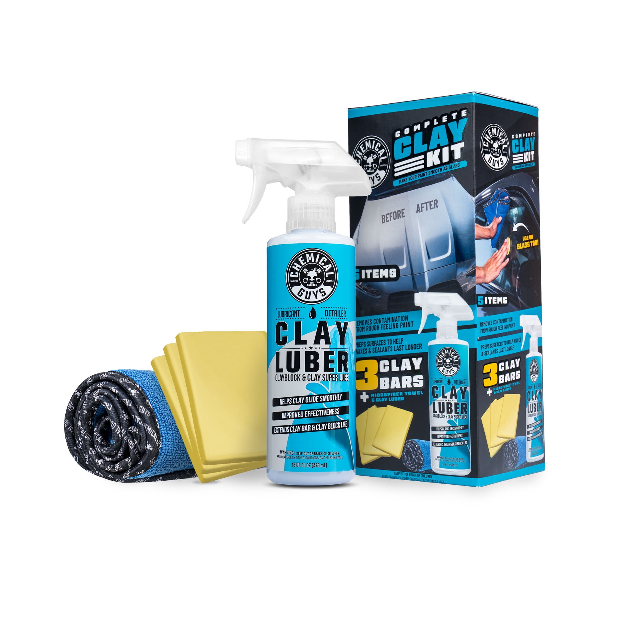 Chemical Guys Complete Clay Kit 5ct