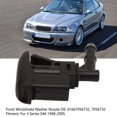 thumbnail image 3 of Windshield Cleaner Nozzle, 61667056732 Car Front Windshield Washer Nozzle Stable Durable  For 3 Series E46 1998 To 2005, 3 of 8