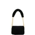 thumbnail image 3 of Pre-Owned CHANEL CC Bar Chain Handle Flap Bag Quilted Shearling Small By Rebag, 3 of 6