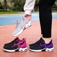 thumbnail image 4 of 2024 Zapatillas de deporte para mujer, zapatos de plataforma para mujer, zapatillas vulcanizadas para exteriores, zapatillas para mujer, zapatos deportivos casuales tejidos, zapatos para correr, 4 of 5