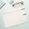 thumbnail image 6 of OUNONA 12 Pcs Simple A3 Monthly Daily Schedule Organizer Memo Schedule with 1 Pc 2023/2024 Calendar for Appointments Study Work, 6 of 8
