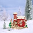 thumbnail image 5 of HUASHENG 61pcs Children's Wooden 3D Three-dimensional Puzzle Adult Educational Christmas Building Handmade Educational Model Toy, 5 of 5