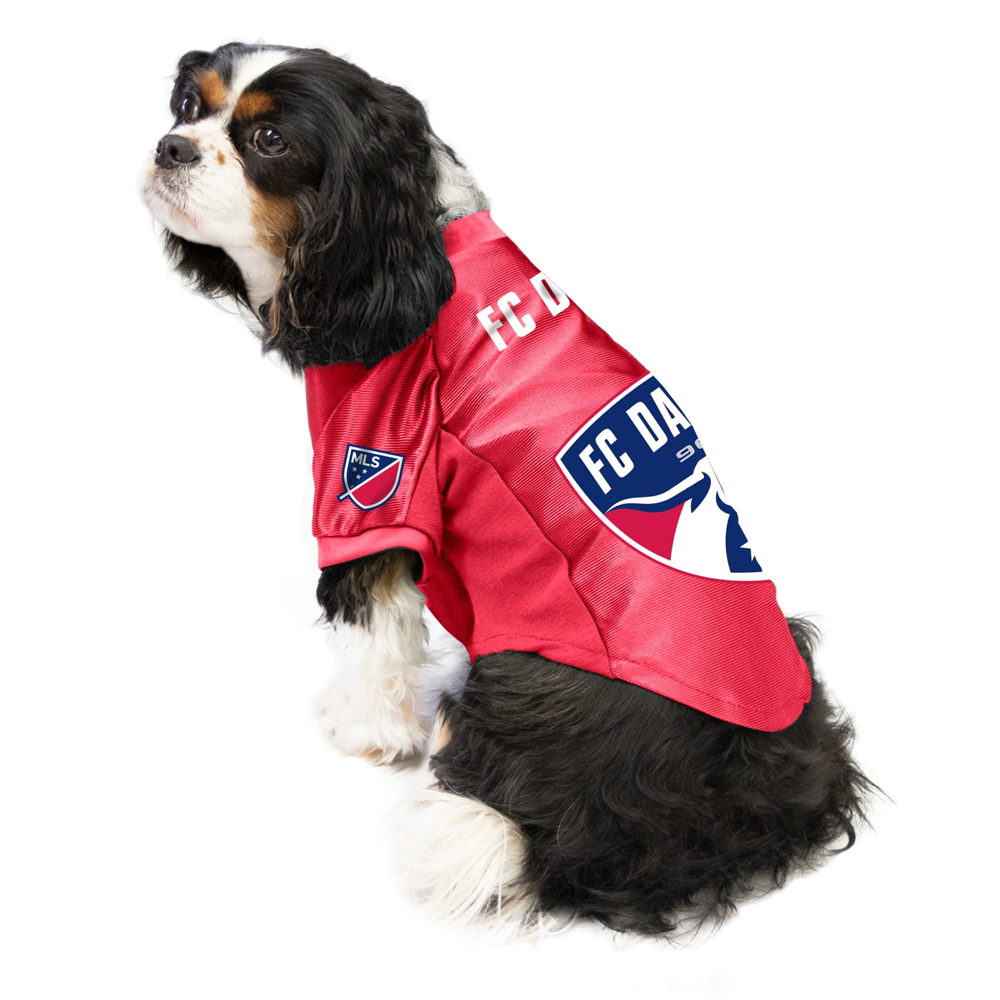 White Littlearth MLS Chicago Fire Unisex Big Dog Jersey One Size