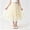Beige, variant on Girls Mesh Skirts, Elastic Waist Princess Bow Tutu Maxi Skirts Pink Size 3-4 T
