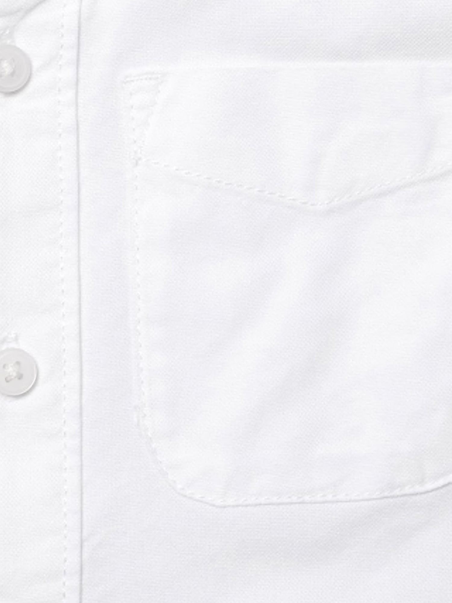 The Children's Place Baby Toddler Boys Long Sleeve Button Up Shirt, Sizes 6M-5T