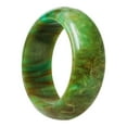 thumbnail image 1 of Anillos para mujer, regalos para mujer, acrílico colorido, grueso, con chicas, damas, joyería de playa, estilo simple, anillo azul, 1 of 3
