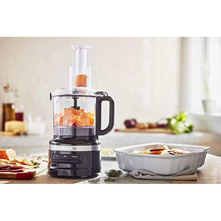 KitchenAid RKFP0718OB Easy Store Food Processor 7 Cup Onyx Black