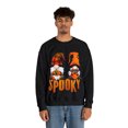 thumbnail image 5 of Halloween Gnomes Spooky Unisex Heavy Blend Streetwear  Crewneck Sweatshirt, 5 of 7