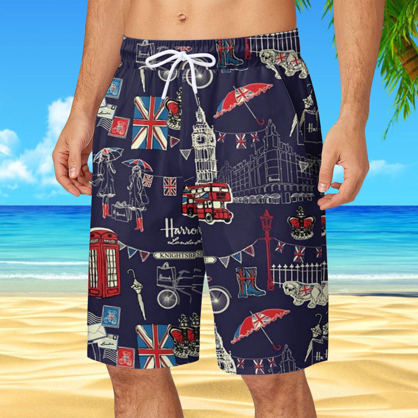 Dad jorts swim trunks deals