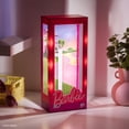 thumbnail image 2 of Barbie Doll Light Up Display Case Storage Box, 13" Tall, Collectible Doll Holder and Container, 2 of 5