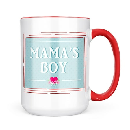 

Christmas Cookie Tin Mama s Boy Mother s Day Teal with Pink Heart Mug gift for Coffee Tea lovers