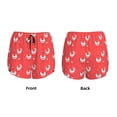 thumbnail image 3 of KLL Cartoon Rooster Pattern Shorts Women,Athletic Shorts High Waisted Running Shorts Pocket Sporty Short Gym Elastic Workout Shorts-X-Large, 3 of 7