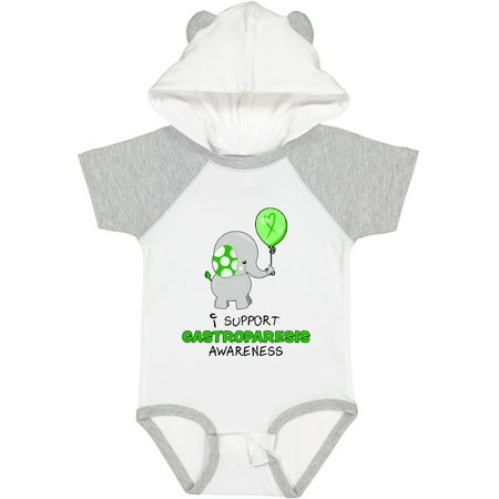 

Inktastic I Support Gastroparesis Awareness- Elephant and Balloon Gift Baby Boy or Baby Girl Bodysuit