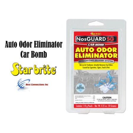 ODOR ELIMINATOR,AUTO,CAR BOMB (Best Smelling Air Freshener)