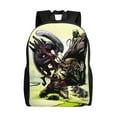 thumbnail image 1 of Alien vs Predator Fashion Backpack Daypack for Travel Anime Bag Notebook Bag, 1 of 4