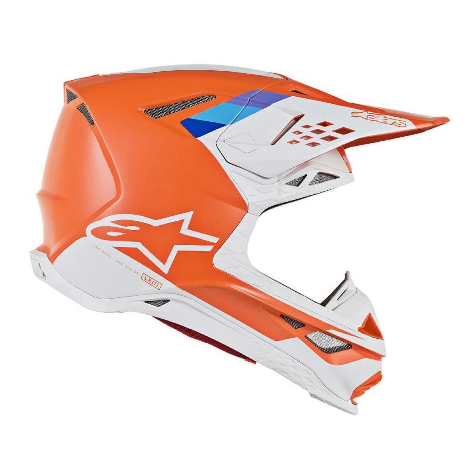 Alpinestars Supertech M8 Contact MX Offroad Helmet Light Orange