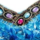 thumbnail image 4 of Sonducket Traje de danza india ajustable, sujetador envuelto en el pecho con borlas, Top para entusiastas de la danza, puesta en escena Prendas para la parte del cuerpo Rosa, 4 of 6