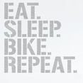 thumbnail image 2 of CafePress - Eat Sleep Bike Repeat Body Suit - Long Sleeve Cotton Baby Bodysuit, 2 of 4