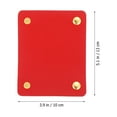 thumbnail image 5 of 4 Pcs  Grocery Carrier Basket Handle Covers Canvas Bag Hand Protective Covers, 5 of 8