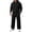 Black -AQ43, variant on Men's Tracksuits 2 Piece Set Sweatsuits Casual Hoodies and Sweatpants Athletic Outfits Jogging Sweat Suits for Men Navy 2XL