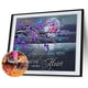 thumbnail image 4 of Lleno diamantes mariposas floreciendo Hugtrwg Siempre en mi corazón serie paisajes resina 40*30cm V743, 4 of 9
