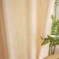 thumbnail image 3 of Namzi Window Curtains Living Room - Beige, 160*140cm 1 slice, Punching holesop Long Curtains, Cotton-Polyester Block Out Drapes, Thermal Insulated Curtains Valances Collection., 3 of 4