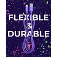 thumbnail image 5 of Liquipel Powertek iPad & iPhone Lightning Charger Cable, Fast Charging 6ft MFI, Neon Party, 5 of 8