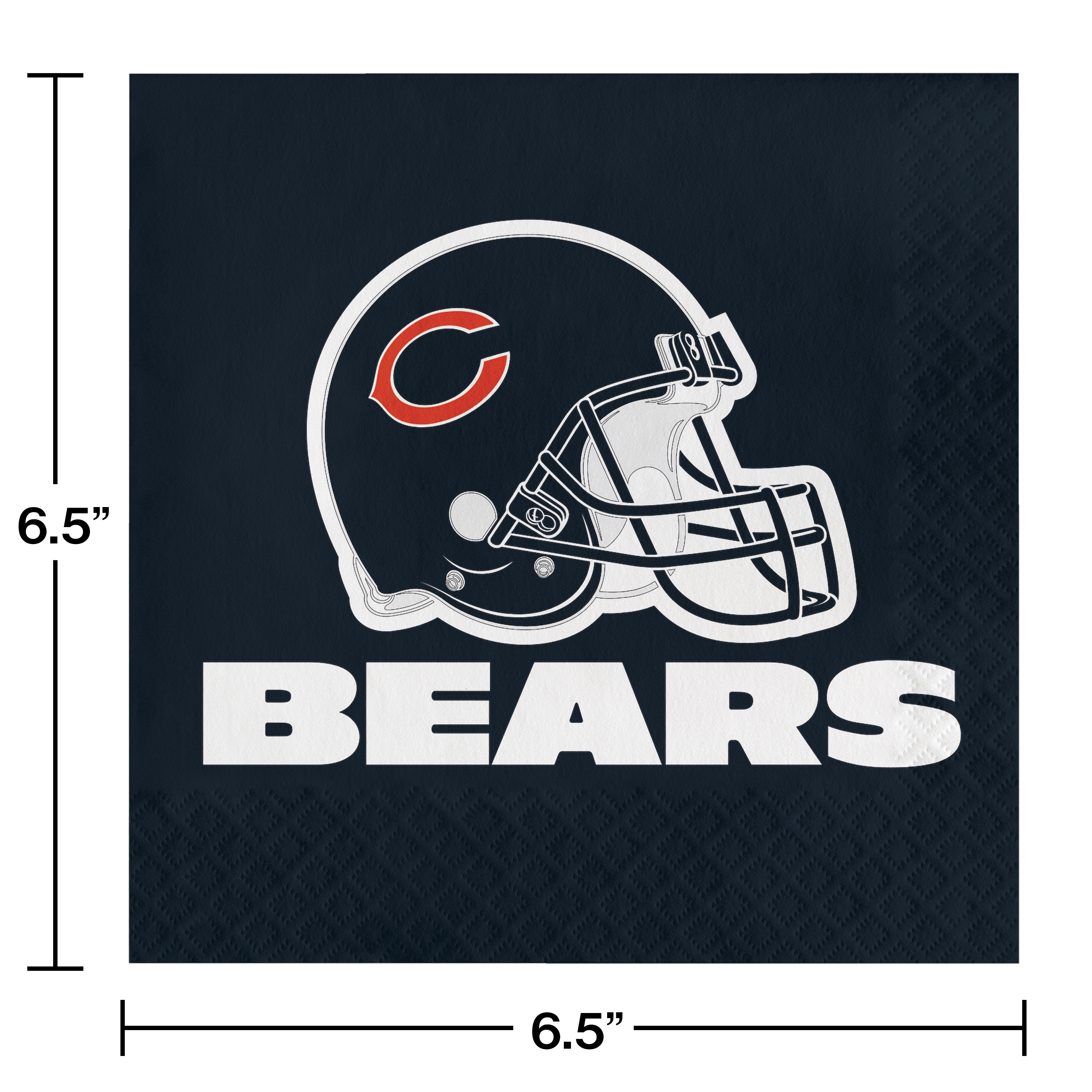 Nfl Chicago Bears Paper Plates - 24 Ct.