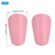thumbnail image 2 of Uxcell 3.23 x 2.17 pulgadas 2 Pcs Mini Espinilleras de Fútbol Protectores de Pantorrilla Rosa, 2 of 6