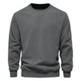 thumbnail image 3 of LEEy-world Men Hoodies Hoodies for Men Full-Zip Hooded Sweatshirt Slim Fit Softshell Hoody Jacket Dark Gray,L, 3 of 4