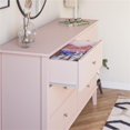 thumbnail image 4 of Ameriwood Home Franklin Commode à Tiroirs 6 en Rose, 4 of 9