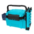 thumbnail image 1 of Fishing Box Travel Fishing Case Box with Bottle Holder and Rod Stands Tubes, 1 of 7