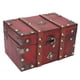 thumbnail image 1 of Caja de almacenamiento de joyería de madera vintage para el hogar y salón de belleza, 1 of 10