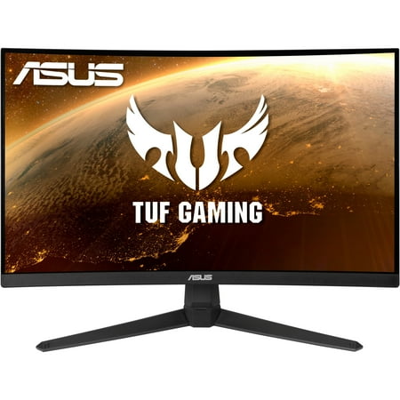 ASUS - TUF Gaming 24" LCD Curved FreeSync Monitor (DisplayPort, HDMI) - Black