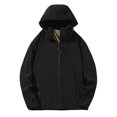 thumbnail image 2 of Fiudx Sudadera con Capucha de Moda, Blusa Informal con Bolsillo para Hombre, Elegante Camisa de Manga Larga, Ropa Versátil para Actividades Al Aire Libre, Colección Primavera/Otoño, Se Recomienda Lav, 2 of 6