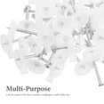 thumbnail image 4 of 45pcs Wall Screws And Anchors Drywall Nails For Hanging Wall Decor Fix A Hole Drywall Stick Cable Staples For Electrical Wire Management, 4 of 8