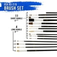 thumbnail image 2 of U.S. Art Supply 6 Piece Artist Drawing, Sketch and Painting - Paper and Brush Accessory Pack, 2 of 6