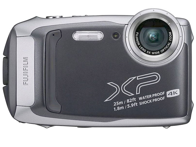 Fujifilm FinePix XP140 Waterproof Digital Camera (Yellow) with 