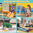 thumbnail image 2 of Kids Non-Slip Trampoline Socks, 9 Pairs of Colourful Ankle Cotton Socks for Children 2-13 Years 0ld, 2 of 7