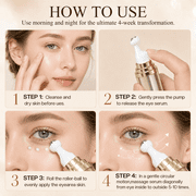 Jtopyrt 6% Caffeine Eye Cream for Dark Circles and Puffiness Travel-Friendly for All Skin Type
