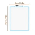 thumbnail image 7 of OIUR Small Dry Erase Whiteboard 14" x 11" Mini White Board with Marker Double-sided Handheld Dry Erase Board for Home Office Classroom, 7 of 7