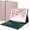 Pink, variant on Kvago iPad Backlit Keyboard Case for iPad 10.2" 9th Gen 2021/8th Gen Air3 iPad Pro 10.5" Built-in Pencil Holder Backlit Keyboard Auto Sleep/Wake Function (Rose Gold)