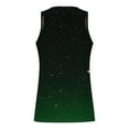 thumbnail image 2 of QATAINLAV Sales Today Men's Tank Top Casual Round Neck Sleeveless Gym Workout Undershirt Fashion Gradient Print Tee Shirts Green L, 2 of 4