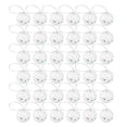 thumbnail image 1 of FELTECHELECTR Kit de decoración de bolas de nieve para árbol de Navidad (36 piezas, 4 cm, blanco), 1 of 7