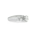 thumbnail image 4 of Rachel Koen 1.35Cttw Round Cut Diamond Engagement Ring 14K White Gold Size 5.75, 4 of 6